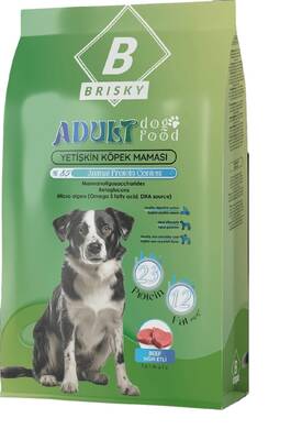 Brisky Sığır Etli Kuru Köpek Maması 15 kg