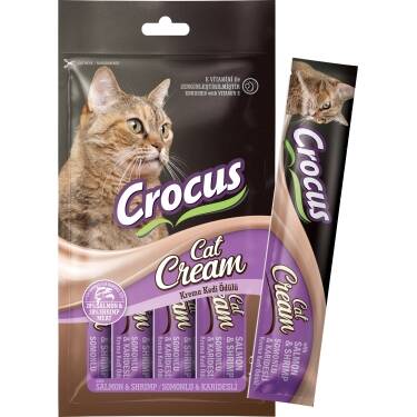 Crocus Somonlu ve Karidesli Kedi Ödülü 4*15 gr