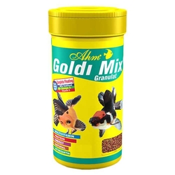 AHM - Ahm Goldi Mix Granulat Balık Yemi 100ml