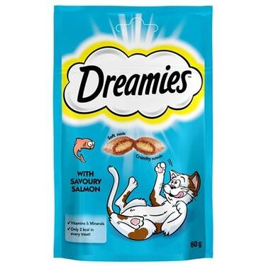 Dreamies Somonlu Kedi Ödülü 60gr 6lı