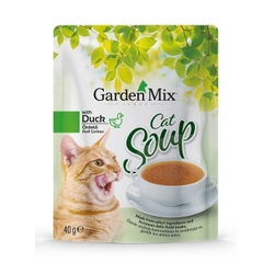 Gardenmix - Gardenmix Ördekli Kedi Çorbası 24*40 gr