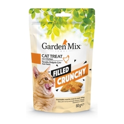 Gardenmix - Gardenmix Tavuklu Dolgulu Çıtır Kedi Ödül 60 gr