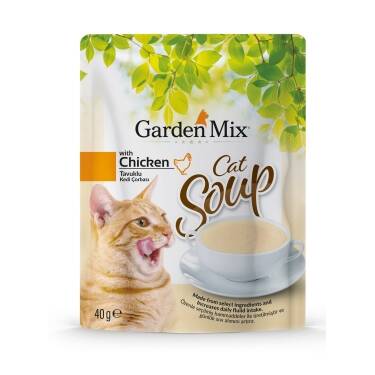 Gardenmix Tavuklu Kedi Çorbası 24*40g