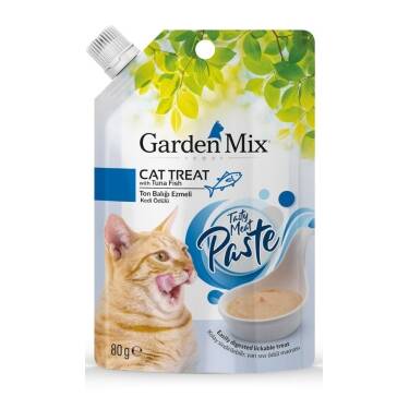 Gardenmix Ton Balıklı Ezme Kedi Ödülü 12*80 gr