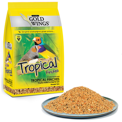 GoldWings - GWC Tropical Finch (Bülbül) Yemi 400g 6 lı