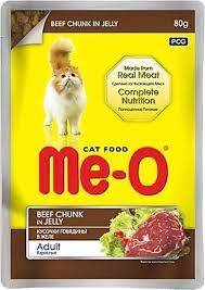 Meo Dana Etli Kedi Yaş Mama 80 gr*12li