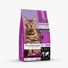  - Pro Perfeck Kısırlaştırılmış Somonlu Kedi Maması 10kg