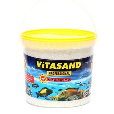 Vitasand Pro-00 Kalsiyum Karbonatlı Akvaryum Kumu 1 mm 20 kg