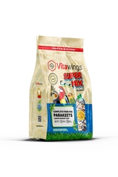 Vitawings - Vitawings Paraket Kuş Yemi 800gr 8li